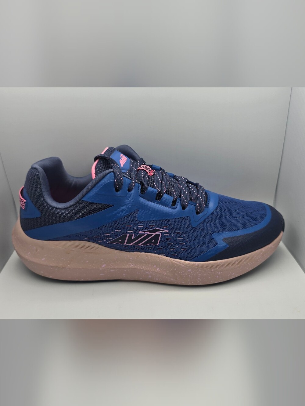 AVIA Women’s StormbNavy and Pink Running Shoe
